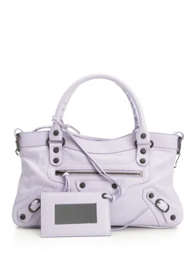 Balenciaga Le City First Handbags Violet