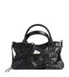 Balenciaga Le City First Top-handle Bag In Black