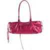 Balenciaga Fuchsia Le City Shoulder Bag