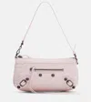 Balenciaga Le City Leather Shoulder Bag In Pink