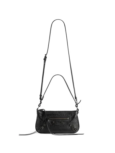 Balenciaga 르 시티 레더 토트 백 In Black
