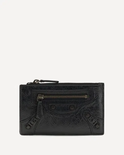 Balenciaga Le City Long Card Holder In Black