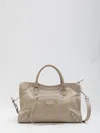 Balenciaga Le City Medium Bag In Neutral