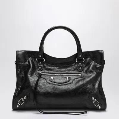 Balenciaga Le City Medium Black Bag Women