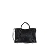 Balenciaga Women Le City Medium Handbag In Black
