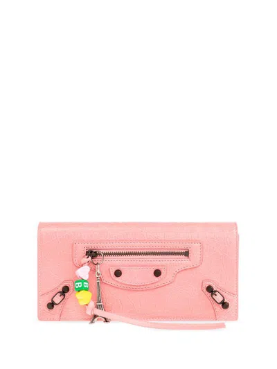 Balenciaga Le City Medium Long Wallet Accessories In Multicolor