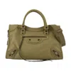 Balenciaga Le City Medium Purse In Green