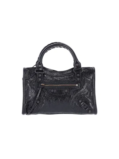 Balenciaga "le City" Mini Bag In Black