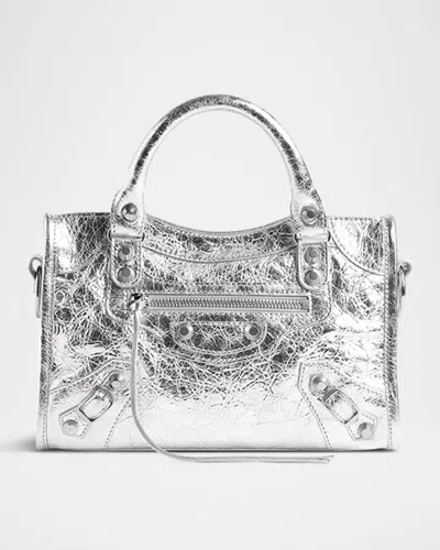 Balenciaga Le City Mini Bag In Neutral