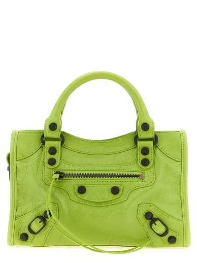 Balenciaga 'le City Mini' Handbag In Green