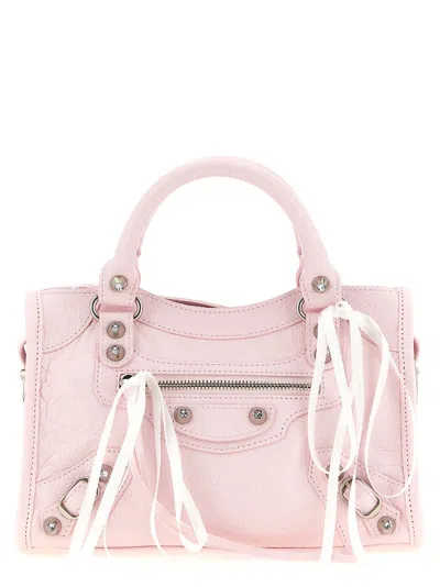 Balenciaga Le City Mini Handbag In Pink