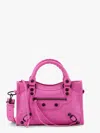 Balenciaga Nano Le Cagole Leather Duffle Crossbody Bag