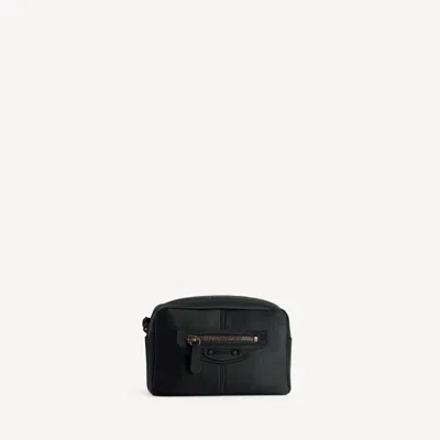 Balenciaga Le City Mini Pouch Handbag In Black
