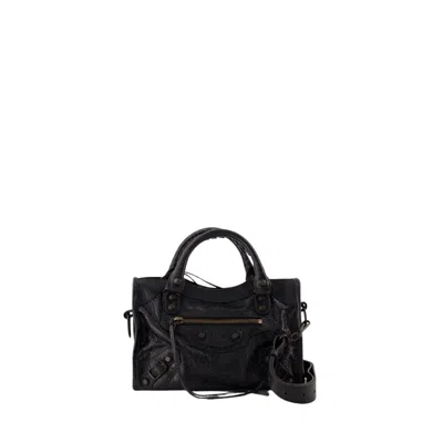 Balenciaga Le City Mini Purse - Leather - Black