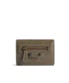 Balenciaga Le City Mini Wallet In Brown