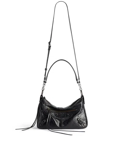 Balenciaga Le City Moto Piccola Bags In Black