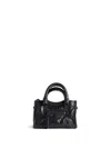 Balenciaga Nano Leather Le City Top-handle Bag In Black