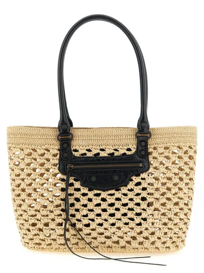 Balenciaga Le City Shoulder Bag In Multi