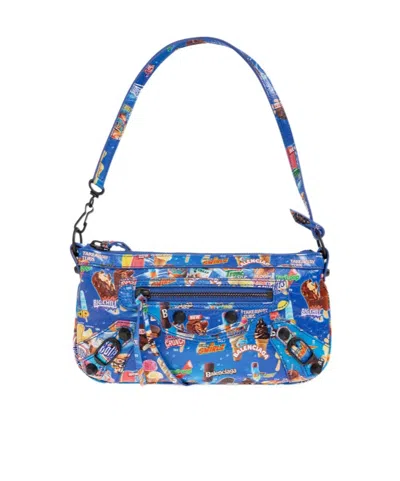 Balenciaga Le City Shoulder Bag In Multi
