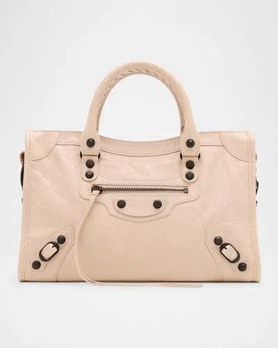 Balenciaga Le City Small Bag In Neutral