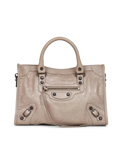 BALENCIAGA BALENCIAGA LE CITY SMALL LEATHER BAG