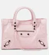 Balenciaga Small Le City Arena Storico Leather Bag In Pink