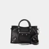 Balenciaga Small Leather Le City Top-handle Bag In Black