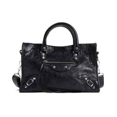 Balenciaga Le City Small Tote Bag Black