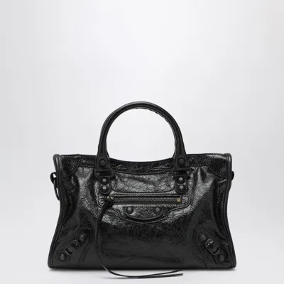 Balenciaga Le City Small Tote Bag Black Women