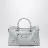 Balenciaga Le City Small Tote Bag Light Grey In Gray