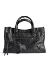 Balenciaga Le City Small Women`s Bag In Black In Black