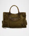 Balenciaga Le City Suede Medium Tote Bag