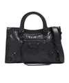 Balenciaga Le City Top Handle Bag In Black
