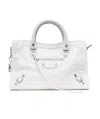 Balenciaga Le City Top Handle Bag In White