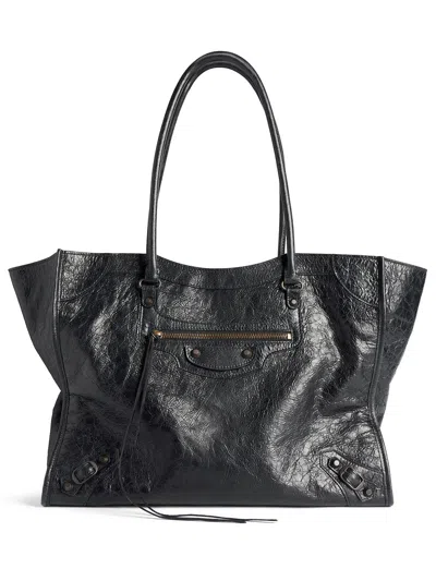Balenciaga Le City Tote Bag Medium In Black