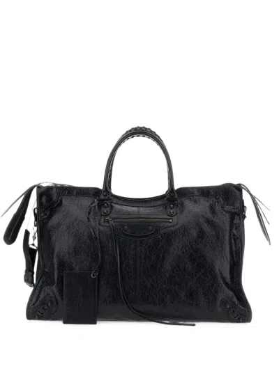Balenciaga Le City Tote Bag In White
