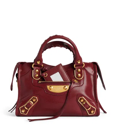 Balenciaga Le City Uptown Mini Bag In Red