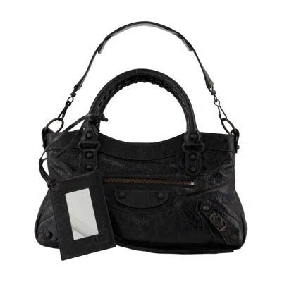 Balenciaga Le First Purse In Black