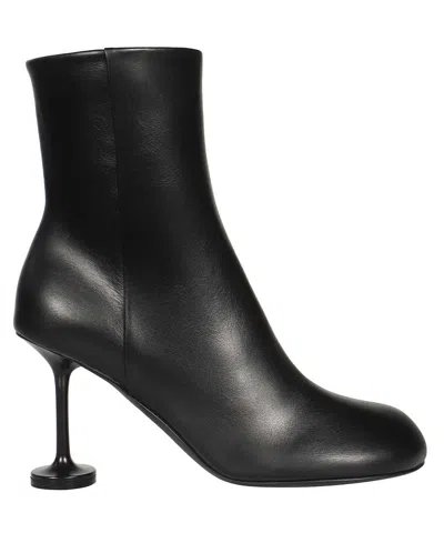 BALENCIAGA LEATHER ANKLE BOOTS