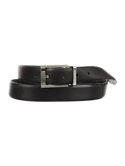 Pre-owned Balenciaga Leather Belt In Black