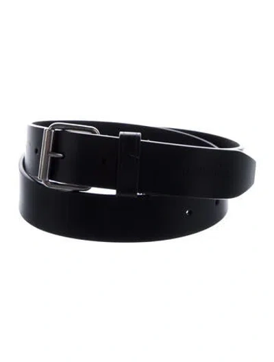 Pre-owned Balenciaga Leather Belt In Black