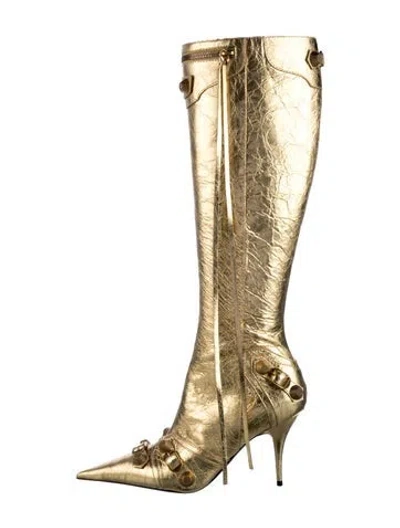 Pre-owned Balenciaga Leather Boots
