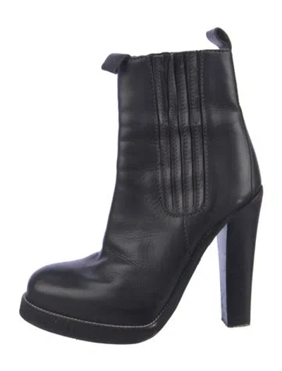 Pre-owned Balenciaga Leather Chelsea Boots In Multi