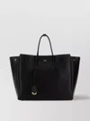 Balenciaga Leather Hampton Shopping Bag With Top Handles