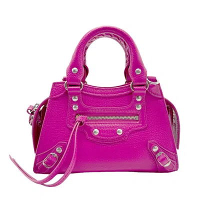 Pre-owned Balenciaga Leather Handbag Shoulder Bag ()