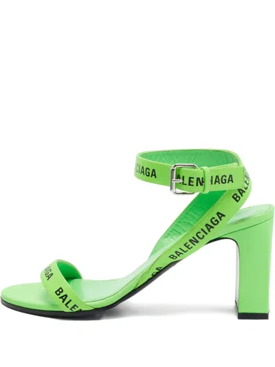 Pre-owned Balenciaga Leather Heeled Sandals