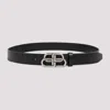 Balenciaga Bb Extra Large Black Calfskin Belt In Black