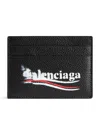 Balenciaga Cash Card Holder Accessories In Black