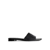Balenciaga Dutyfree Sandal Flats In Black