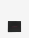 Balenciaga Men's Cash Square Folded Wallet In Red